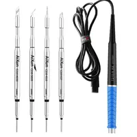 AiXun Solder Handle T12 T245 936 T210 T115 Station Handle For T3A T3B T420D Soldering Station Welding Iron Kit