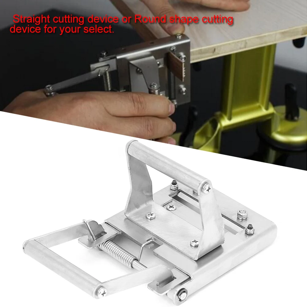 

Edge Banding End Trimmer Hand End Trimmer Stainless Steel Portable End Cutter Banding Trimmer for Straight Round Finished