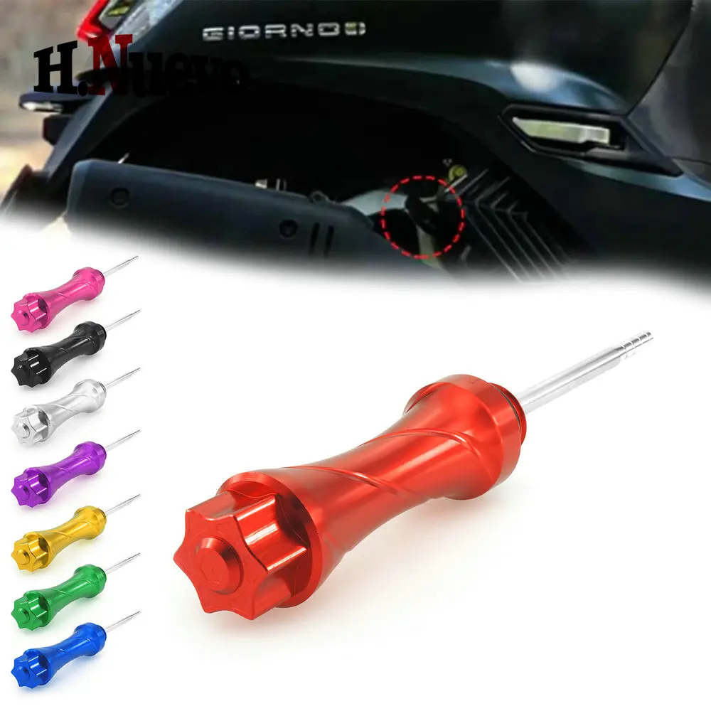 

Compaitible With HONDA GIORNO125 Oil Drain Plug Dipstick Cap Motorcycle CNC Aluminum Accessories