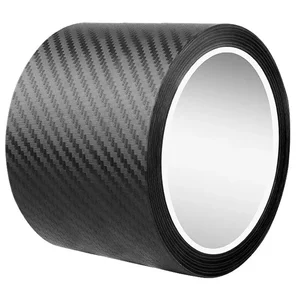 Carbon Faserauto-Etikett, Schutzstreifen, Schwarzspiegel, Anti-Risher-Klebeband, wasserdicht, 1PC 10 Hauptverkäufe berührt das Ribbons Car - №5