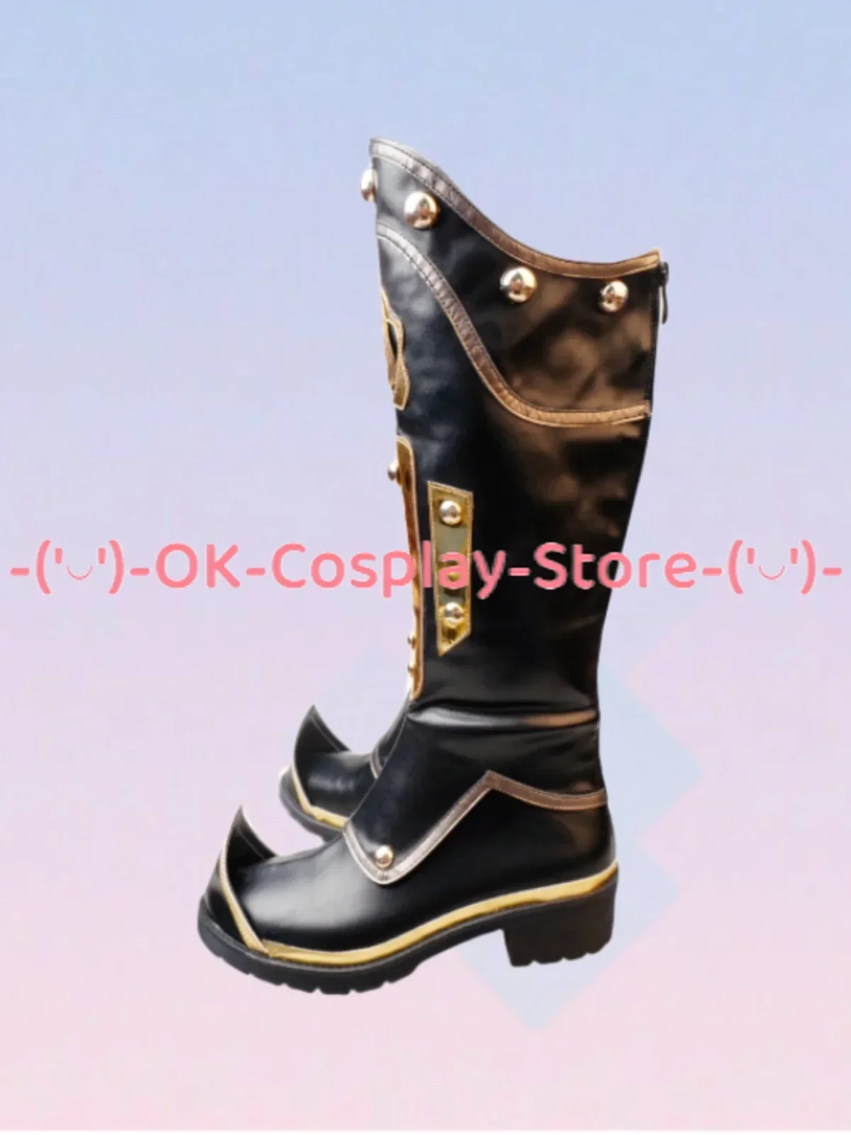 [Personalizzato] Antiquario Qi Shiyi Scarpe Cosplay Identity V Animal Tamer Anime Gioco di ruolo Prop Halloween Party Stivali in pelle PU