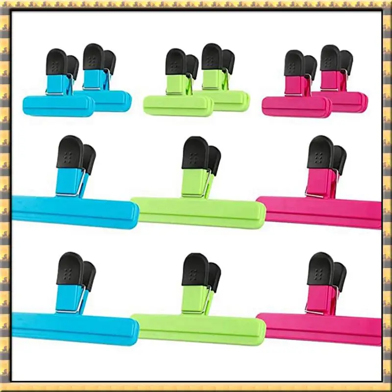 Apr.Food كليب البلاستيك الثقيلة محكم الختم المشبك كيس القهوة ختم حقيبة المشبك رقاقة البطاطس حقيبة المشبك