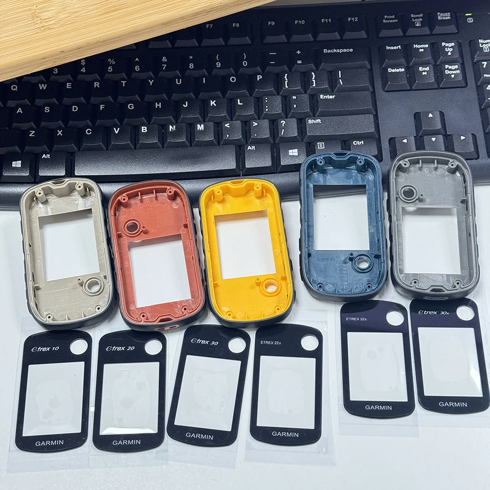 Front Case Cover Or Glass Panel For GARMIN eTrex 30 30X 20 20X 10 22X 32X Yellow/Orange/Grey/Khaki/Blue Housing Button GPS Part