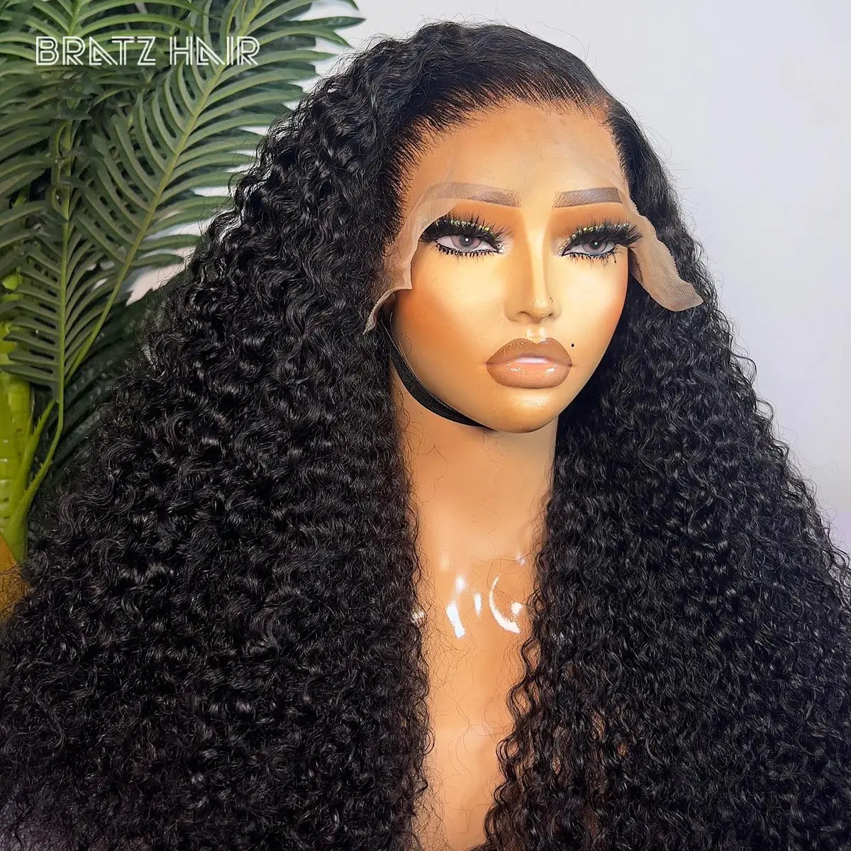 

Supre Double Drawn 300 Density Lace Front Wigs for Women Jerry Curls Human Hair Wig 13x4 Full Frontal Wigs 4x4 Transparent Wigs