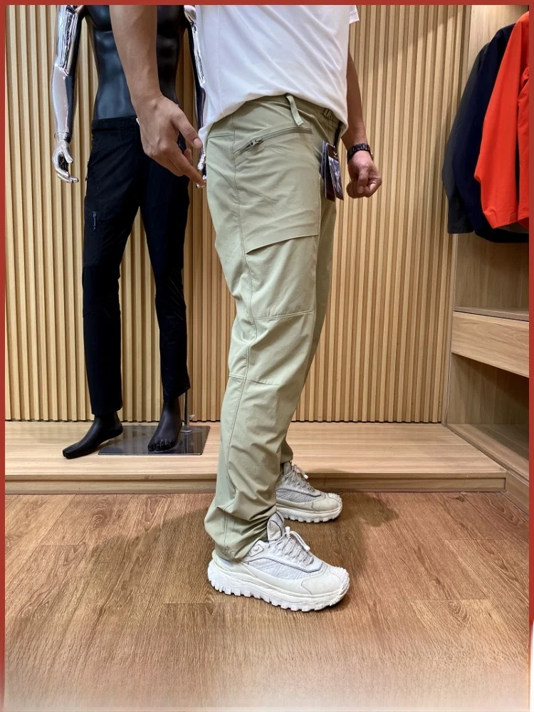 

Nordic Sle мужские уличные походные легкие брюки Qui Dry повседневные модные городские дышащие брюки с прямыми штанинами