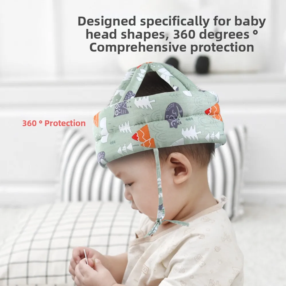 Baby Head Protection Pillowanti-fall Device Head Protection Pad Summer Anti-collision Headgear Baby Walking Hat For All Seasons