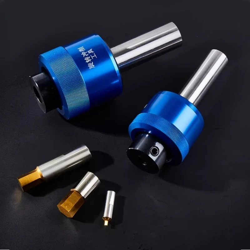 CT08 CT16 HSS-Tin/TiCN Rotary Broaching Tool Punching Cutter 8mm/16mm Shank Inner Hexagon for Lathe
