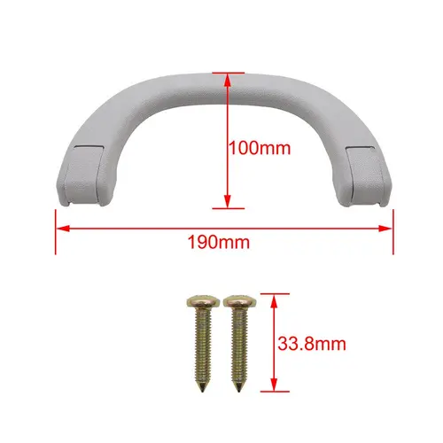 Imagen 2 del producto Manija de techo Interior, reposabrazos de seguridad para techo, pasamanos MB769617 para Mitsubishi Pajero Shogun Montero V31 V32 V33 V73 V77 1991-2006