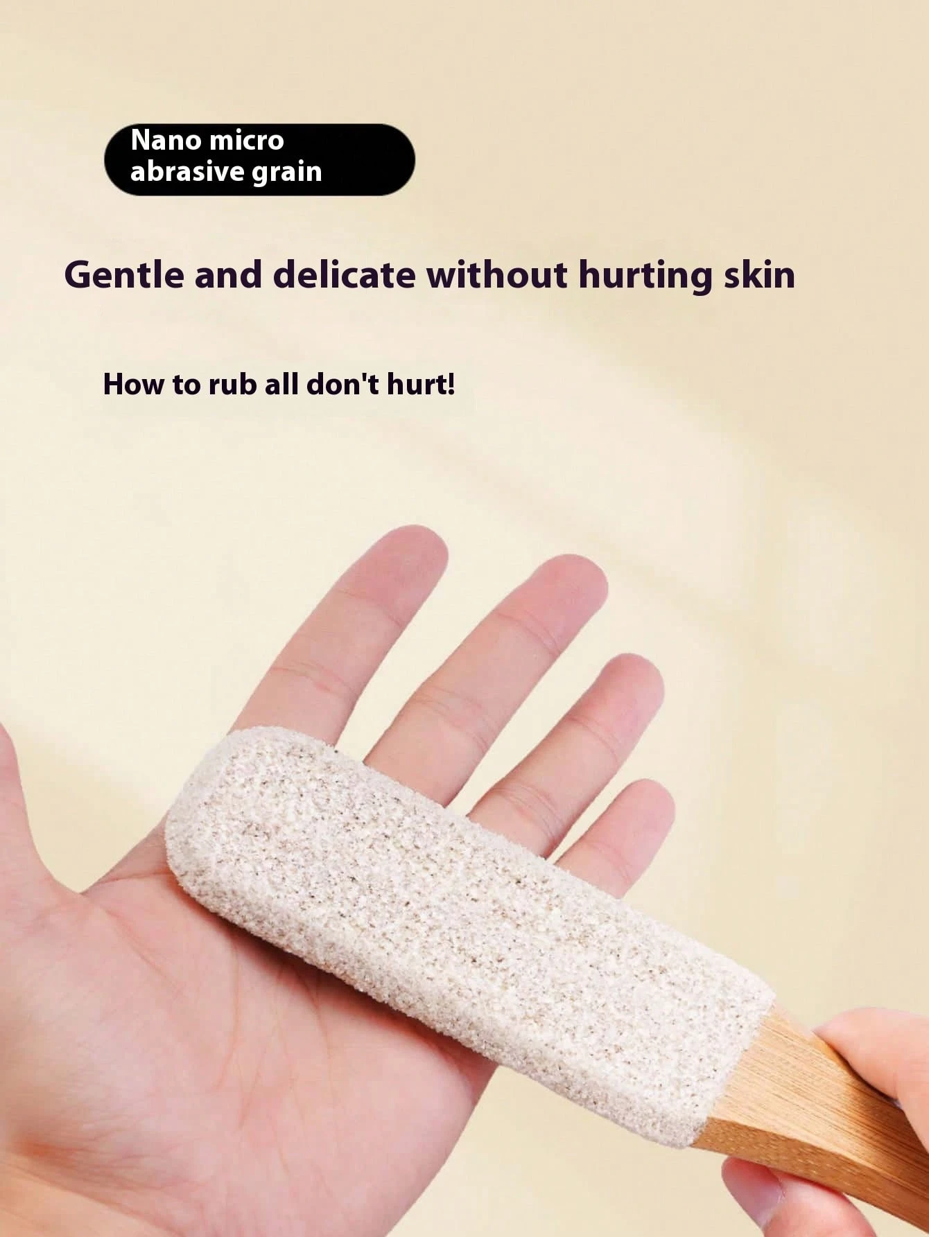 1/2Pcs Foot Cleaning File Tool Foot Grinder, Double-Sided Professional Pedicure Tool To Remove Dead Skin Cracks,Remove Dead Skin