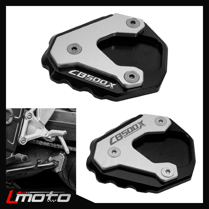 

Motorcycle bracket foot side bracket extension pad support plate enlarged for Honda CB500X 2019 2020 2021 CB 500X CB500 X