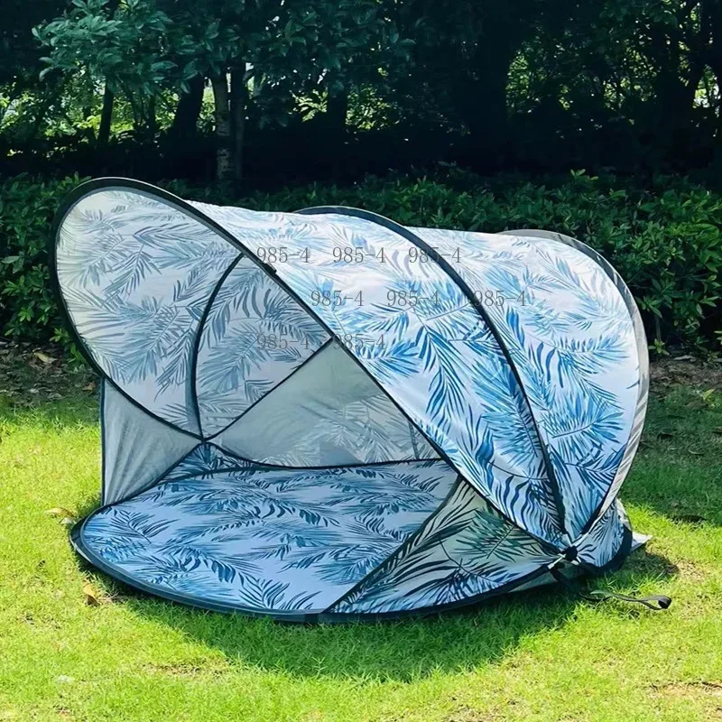 Fully Automatic Quick Setup Beach Tent Windproof Waterproof Sunscreen Canopy for Outdoor
