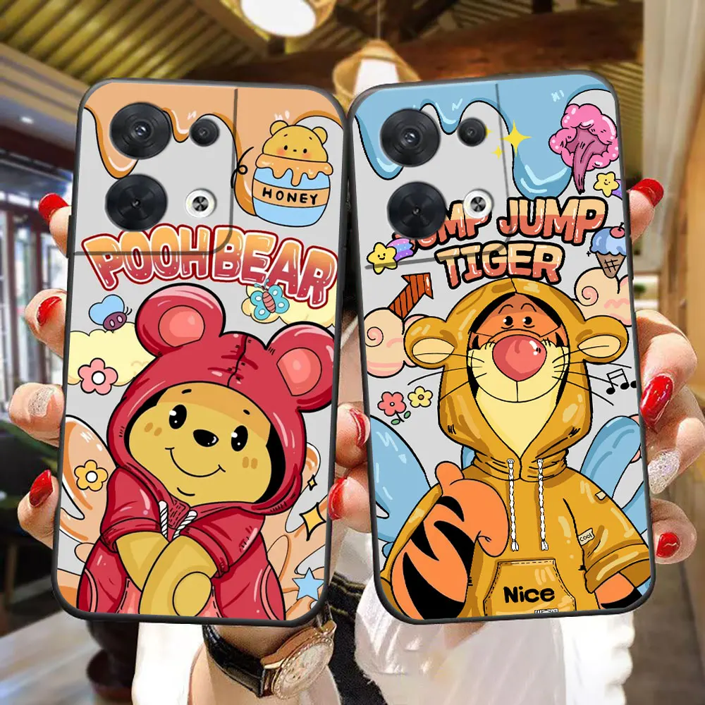 

Disney Winnie The Pooh Piglet Cover Phone Case For OPPO RENO 14 14F 13 13F 12 11 11F 10 8T 8 7Z 7 6 5 5F 4 4F F29 PRO Case Shell