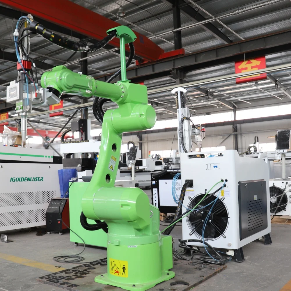 obot Arm Mag TIG Arc Laser Cutting CNC Bending Welding Robots for Customized Precision Metal Welding Parts