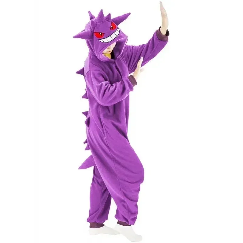 TAKARA TOMY Adult Dragon Kigurumi Cosplay Costume Onesie Men and Women Winter Homewear Pajamas Hallowen Clothes Plus Size