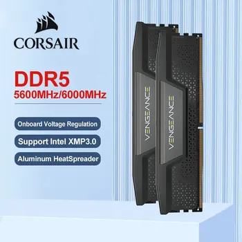 CORSAIR VENGEANCE RAM RAM 16GB 5600MHz 6000MHz 6400MHz Intel XMP ICUE compatible computer memory-black