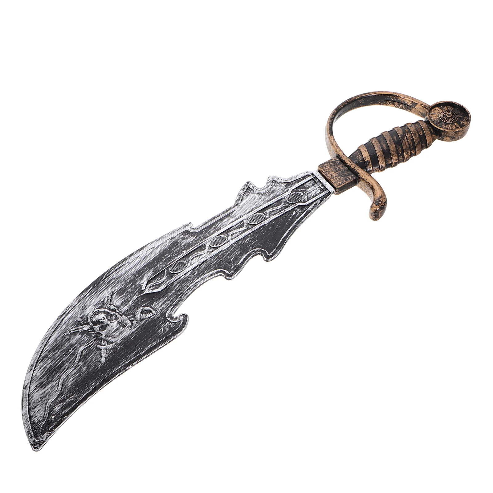 Espada de plástico para Cosplay de pirata, espada de fiesta, accesorio de disfraz, accesorios de pirata para Halloween, espadas de plástico para hombres y mujeres para niños