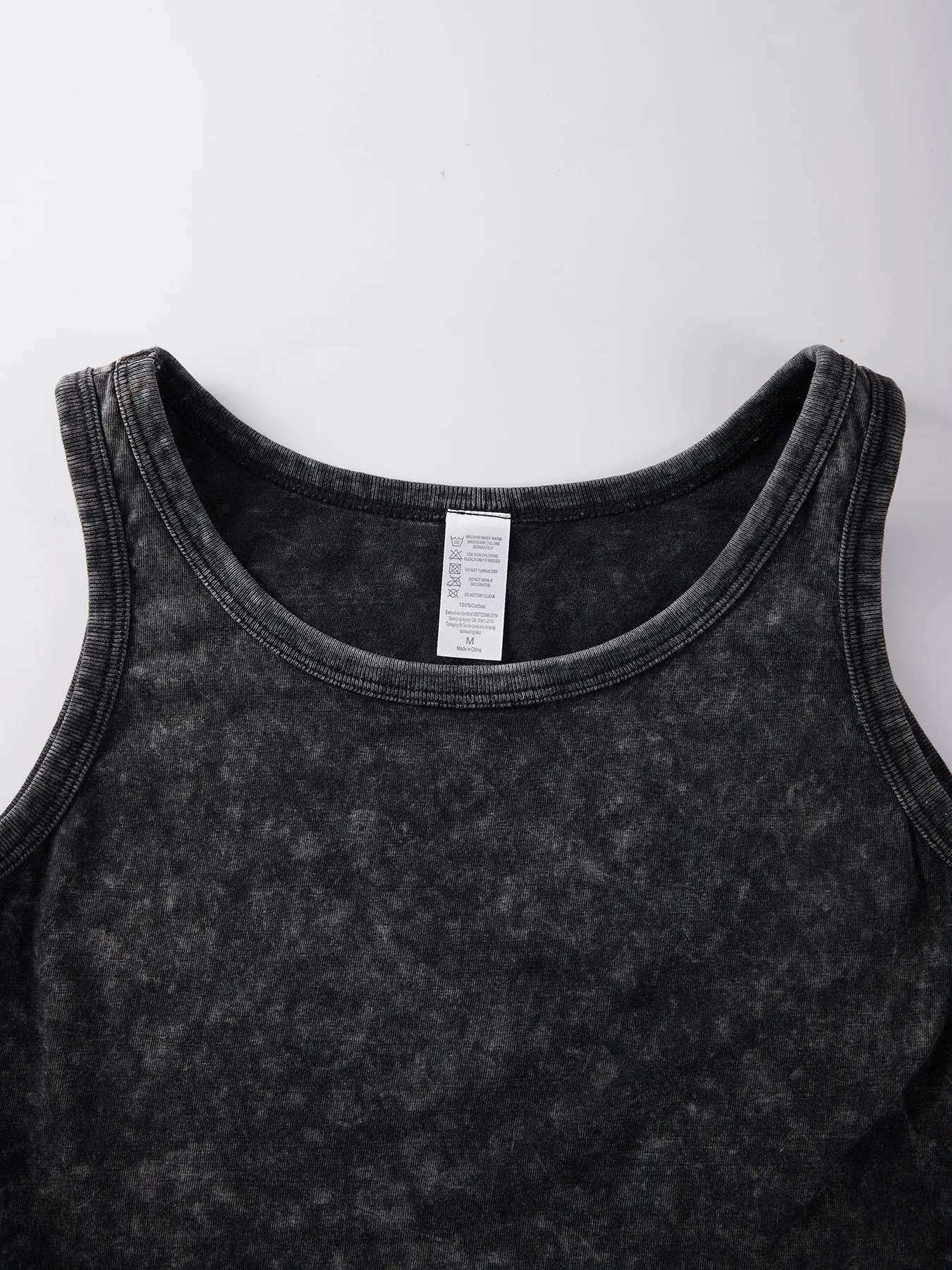 Superior Denim Since 1982 Printing Tank Tops Women Cotton Washed T-Shirt Thin Tight Vintage Sleeveless Summer Womans Clothes