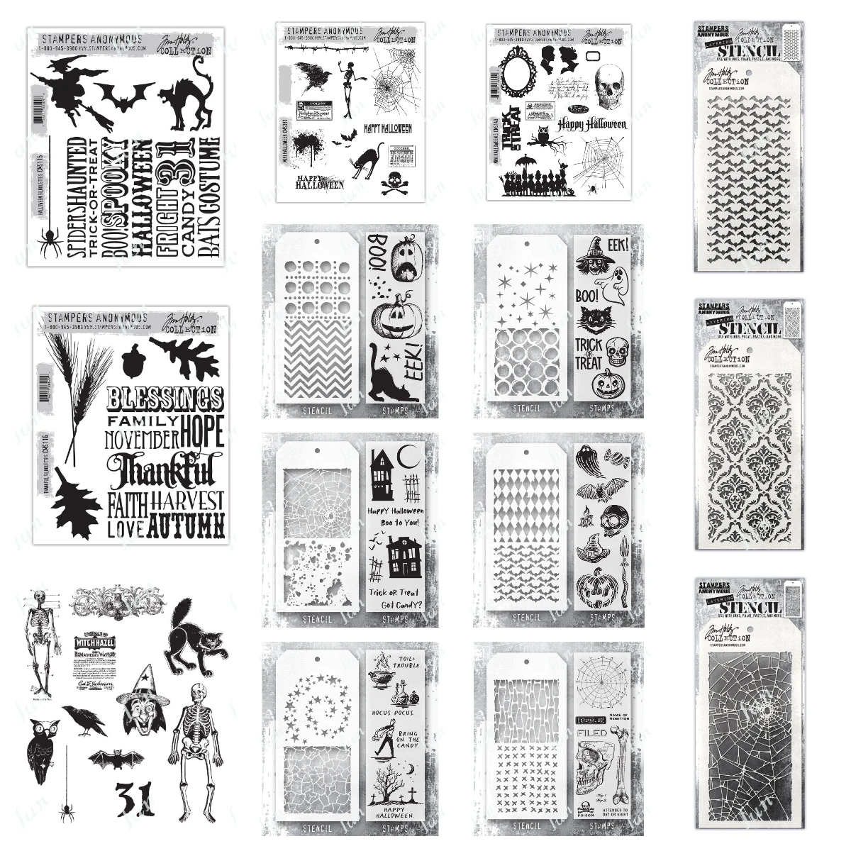 

Mini Bouquet Wildflowers Frames and Borders Halloween Cutting Dies Stencils and Clear Stamps Set DIY Scrapbooking Paper Crafts