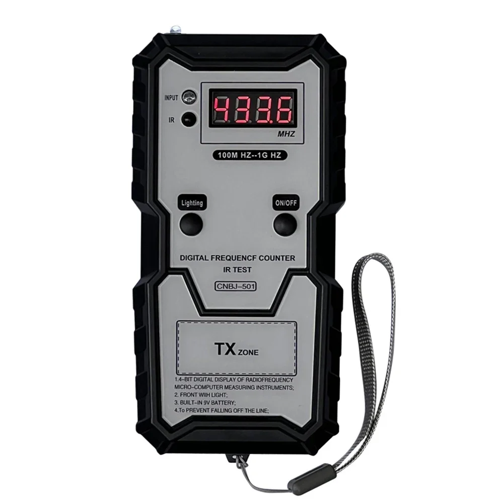 Car Remote Keys Infrared Frequency Tester 100M-1GHZ Digital Electronic Measuring Instrument Keys Infrared Frequency Detecter