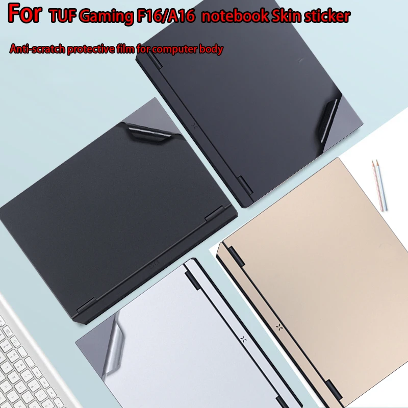 For ASUS TUF Gaming F16/A16/A14 2025 body film FA608U/FX608J Laptop skin sticker FA401K/FA401W computer anti-scratch protective