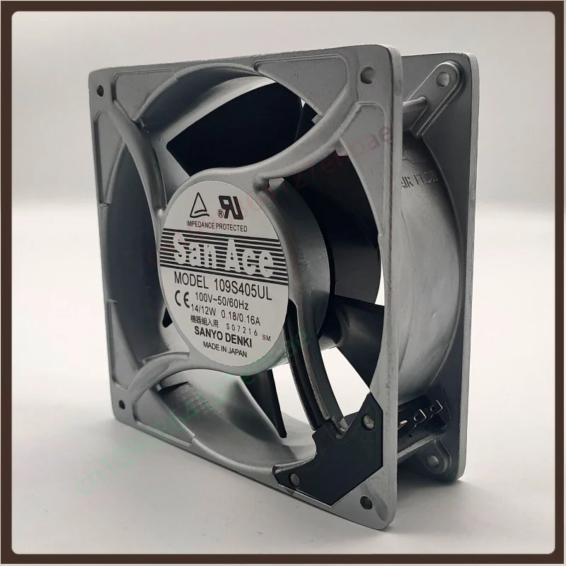 Z  for   1 pcs Sanyo12038 100V 14/12W 109S405UL metal frame imported cooling fan