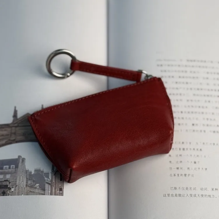 2026 coin change bag, leather soft key bag, mini lipstick bag, portable storage bag.
