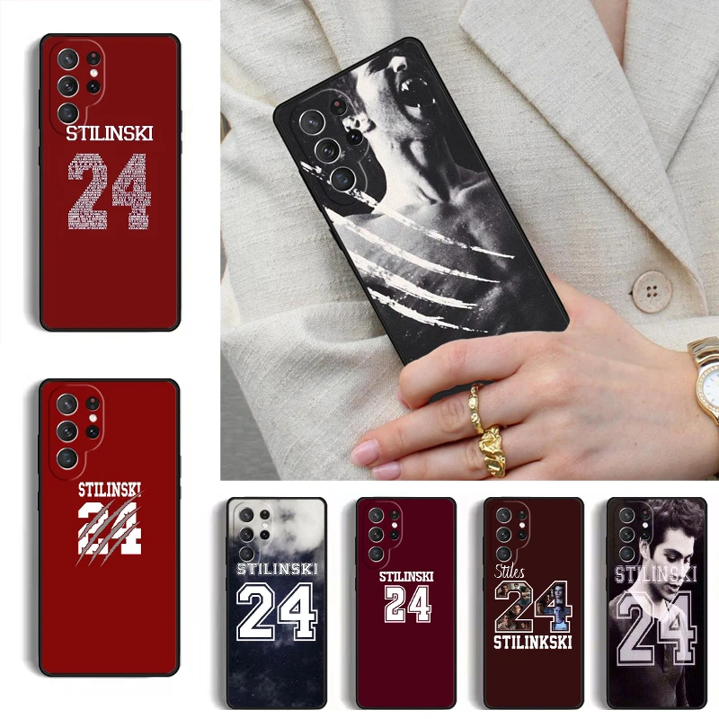 24 Stilinski CLAWED Teen Wolf Phone Case for Samsung Galaxy S26 S25 Ultra S24 S23 S22 S21 Plus Note 10 Bumper Cover
