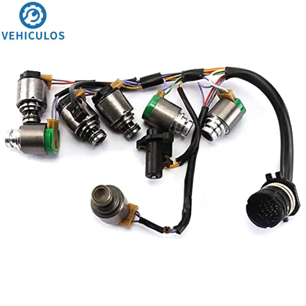 

Genuine 5HP19 Transmission Solenoids With Internal Harness For Audi W/ BMW Kit Solenoids Prosche A6A8 Transmission Solenoids Kit