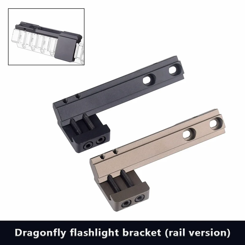 US Warehouse Weapon Light Offset Mount for  M300 M600 M300A M600C Flashlight fit 20mm Picatinny Rail HK416