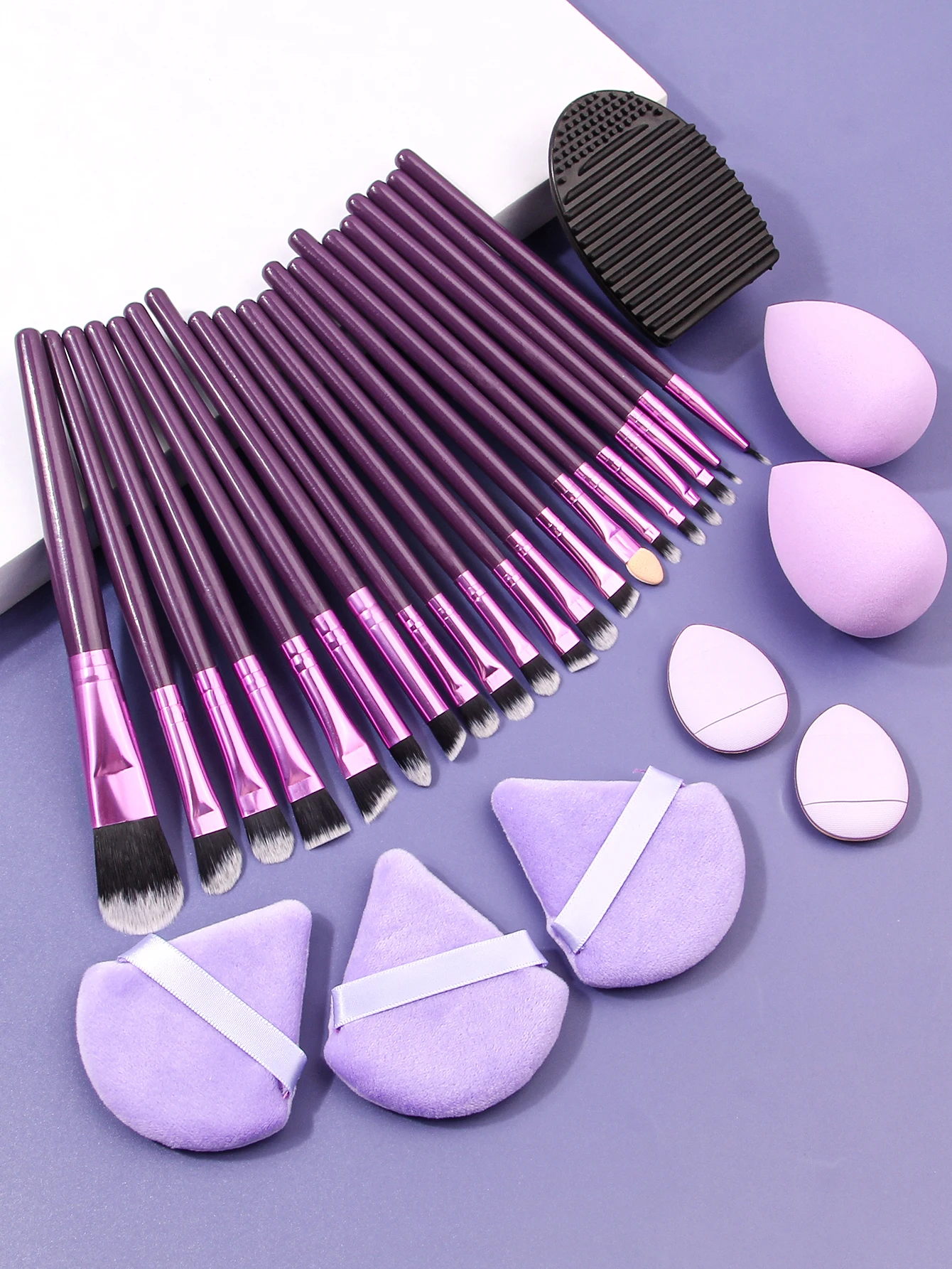 20 PCS Makeup Brush Set Eye Shadow Brush Set Foundation Brush Beauty Tools Super Soft Man-made Fibers Full Set