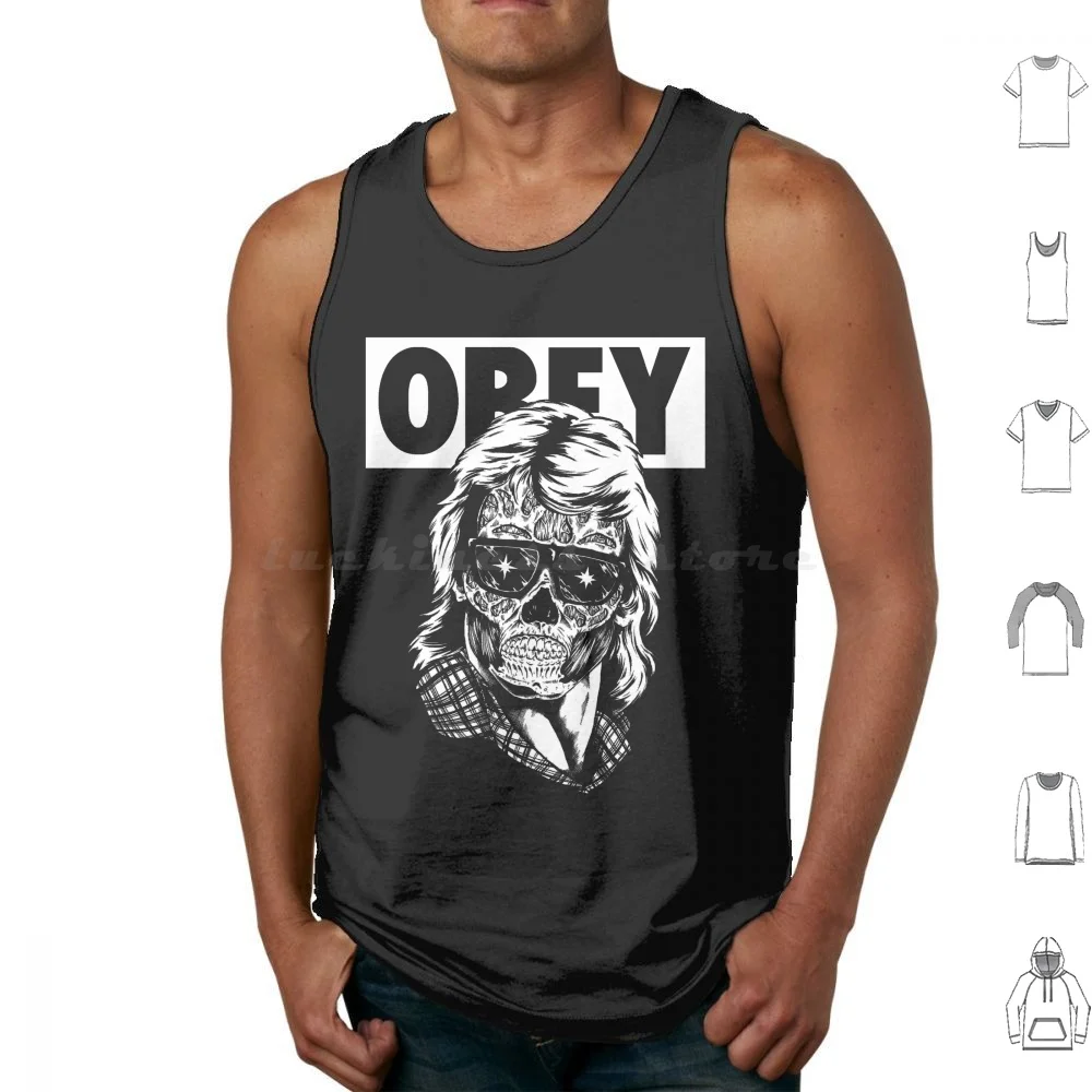 They Live We Sleep 2 Camisetas sin mangas Chaleco sin mangas They Live We Sleep Rowdy Roddy Piper Películas de terror de los años 80 Todo fuera