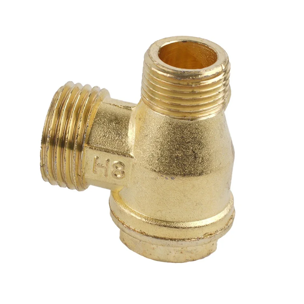 Imagem -02 - Válvula de Retenção da Liga de Zinco de Portas da Válvula de Retenção do Compressor de ar para Peças do Compressor de ar com Tubo de Exaustão