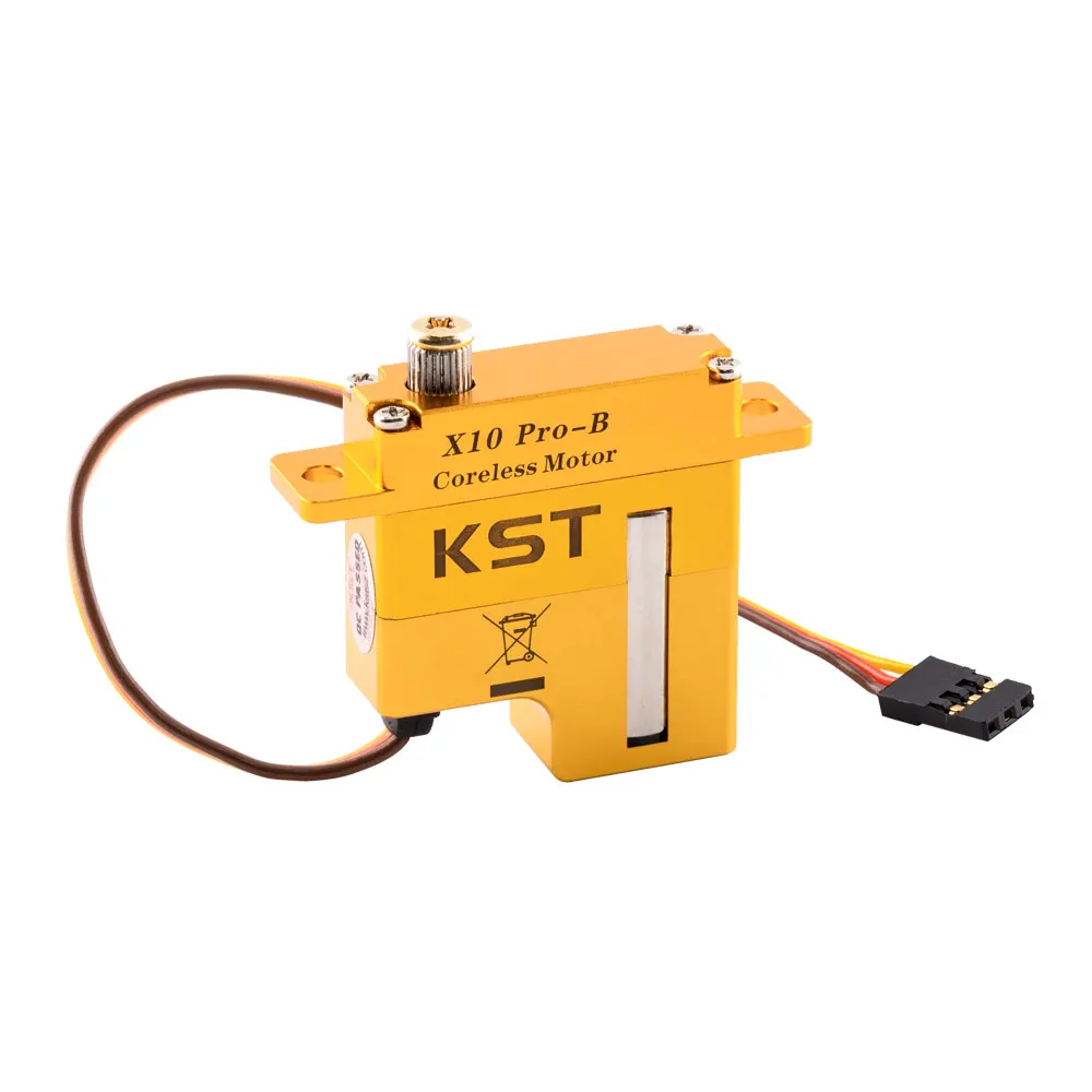 KST X10 Pro A B 11,5Kgf.cm 0,10 Sek. Digitaler Metallgetriebe-Servo für F5J-Wettkampf-Großflügelgleiter – Detail 9
