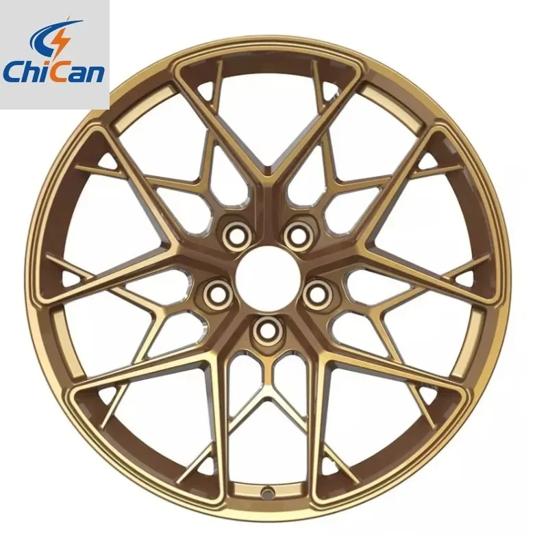 

【2026】Chican Custom New Design Golden Forged Aluminum Alloy Wheels 17-23 Inch For Bmw