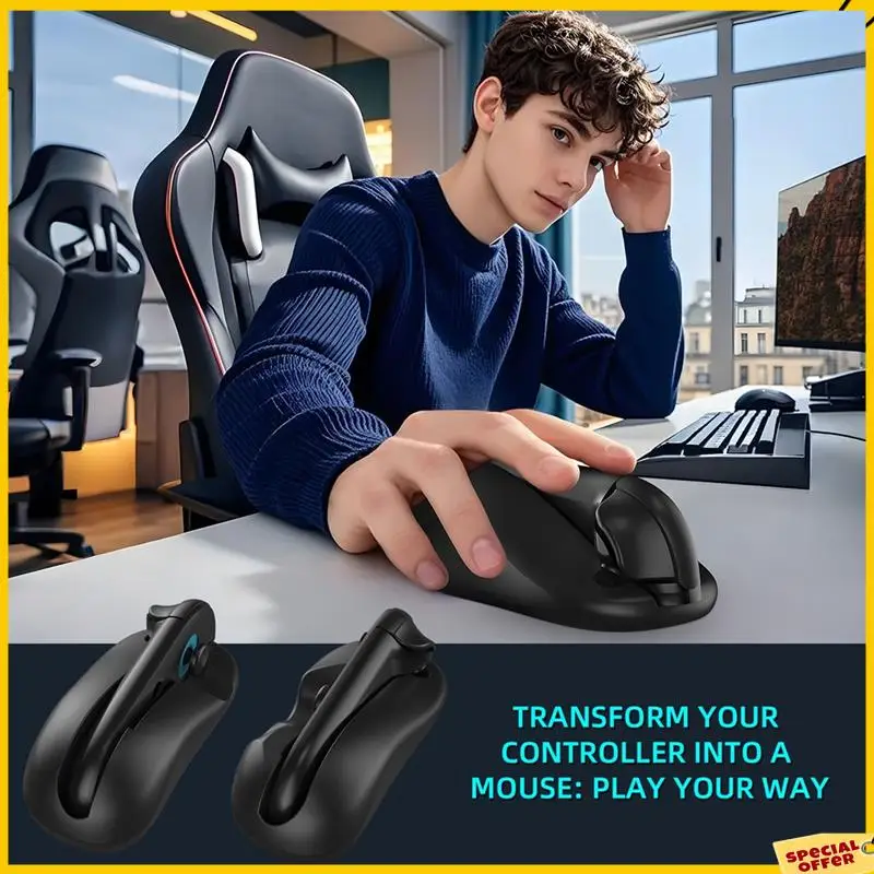 A24p experiência de jogo aprimorada com para nintenda switch mouse portátil mini esquerda + direita joy-con alça caso controlador