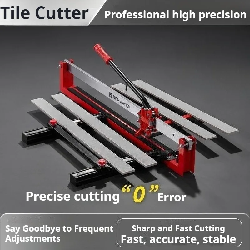 High Precision Manual Tile Cutter Full Steel Body 19 External Bearings Tile Cutter Home Renovation Ceramic Floor Tile Cutting