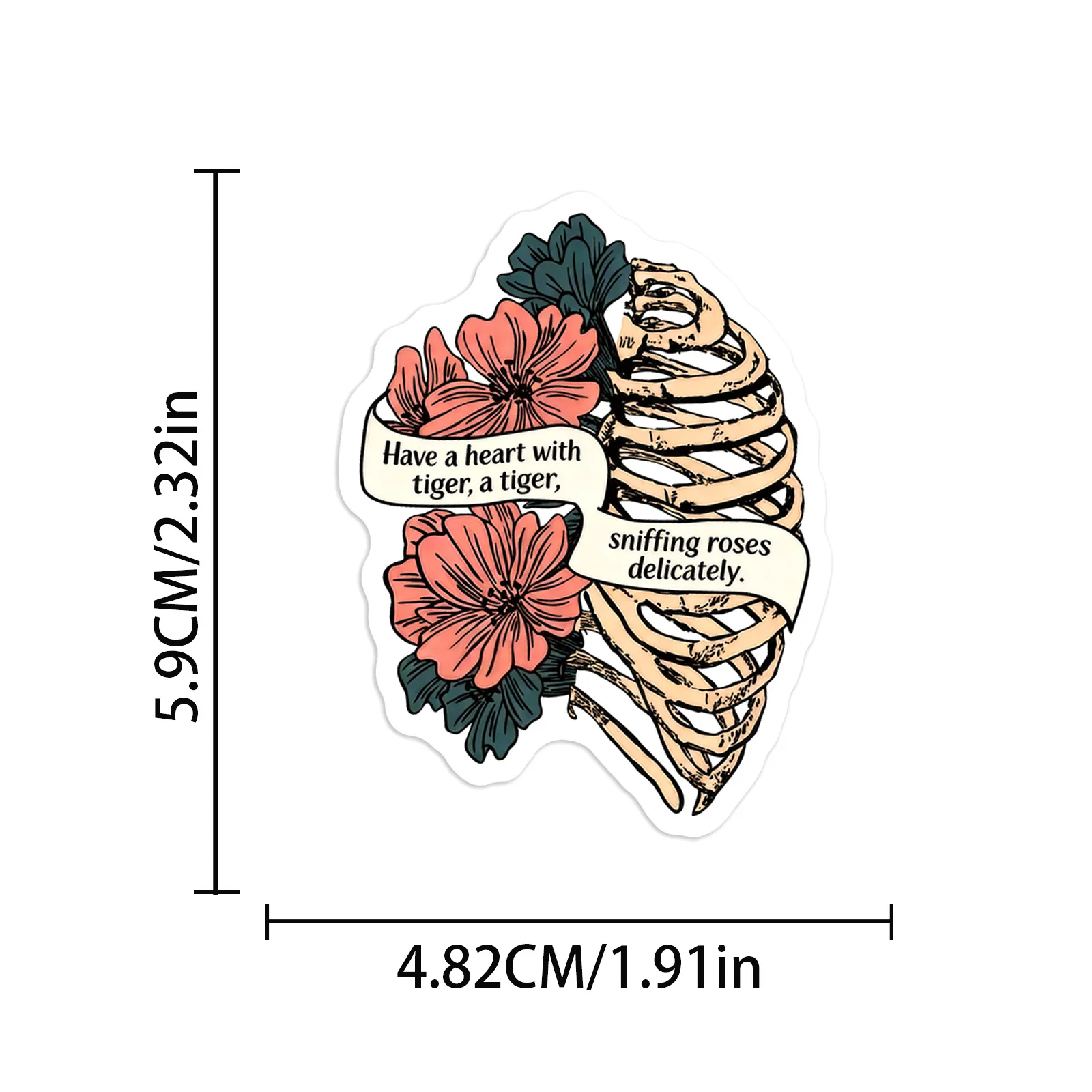 

50PCS Retro Literary Inspirational Phrase Sticker DIY Sticker Scrapbooking Phone Luggage Skateboard Waterproof Decals Kids Gift