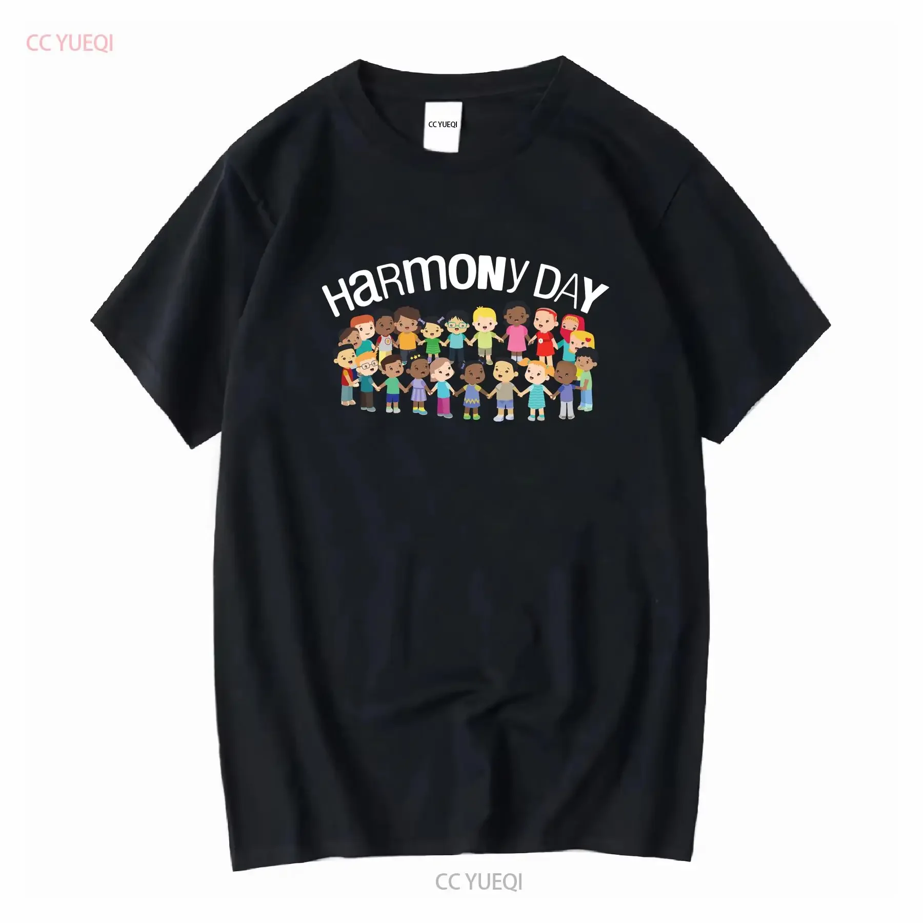 Harmony Day T Shirt 21st March Orange Everyone Belongs School Babies Kids Womens And Mens long or short sleeves vintage Washed