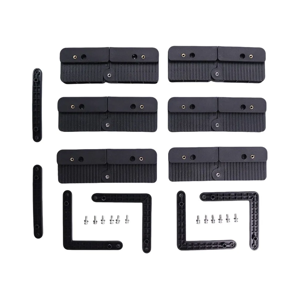6pcs Bracket Unit for Flexible Solar Panels Supporting Secure Attachment on Yacht Superstructures and RV Roofs