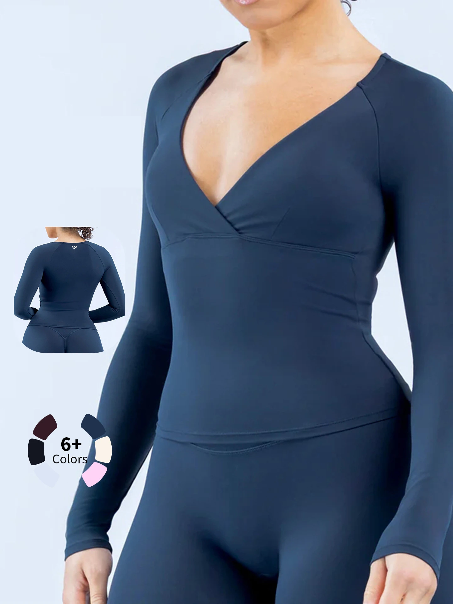 Keep That Pump Women Fitness Top Tight Fitting Brushed Long Sleeved Yoga Clothes Sports T-shirt Quick Drying Cycling Running Gym