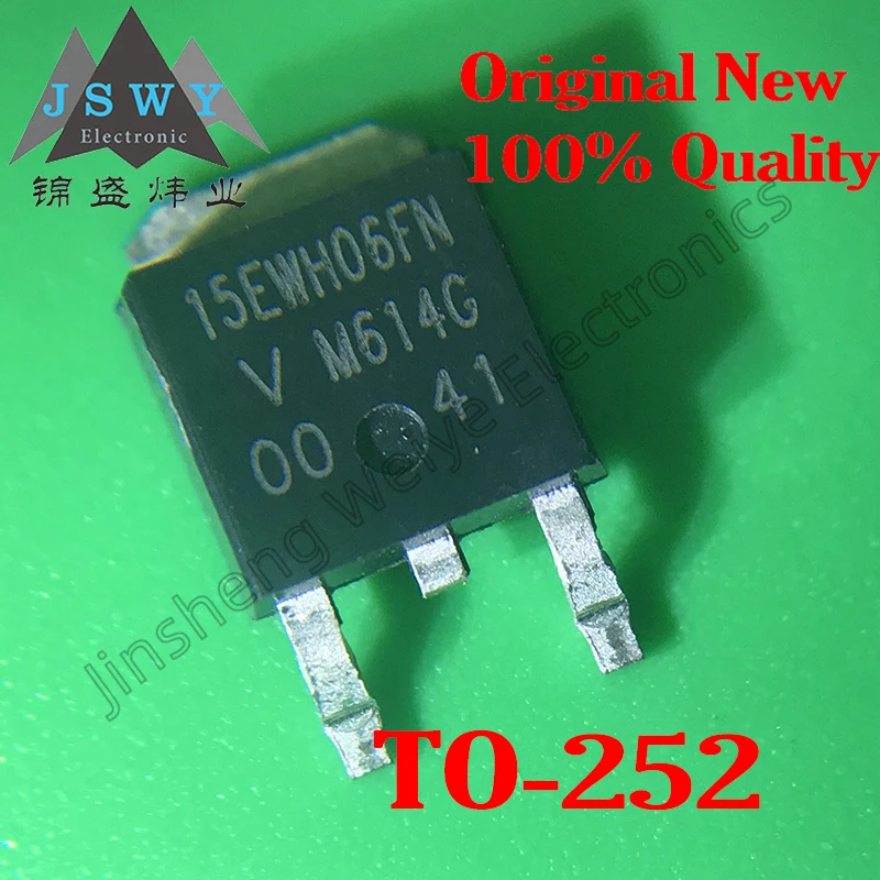 (20-50PCS) 15EWH06FN TO-252 N-Channel Enhancement IGBT/Imported/Off-the-shelf/Quick shipment