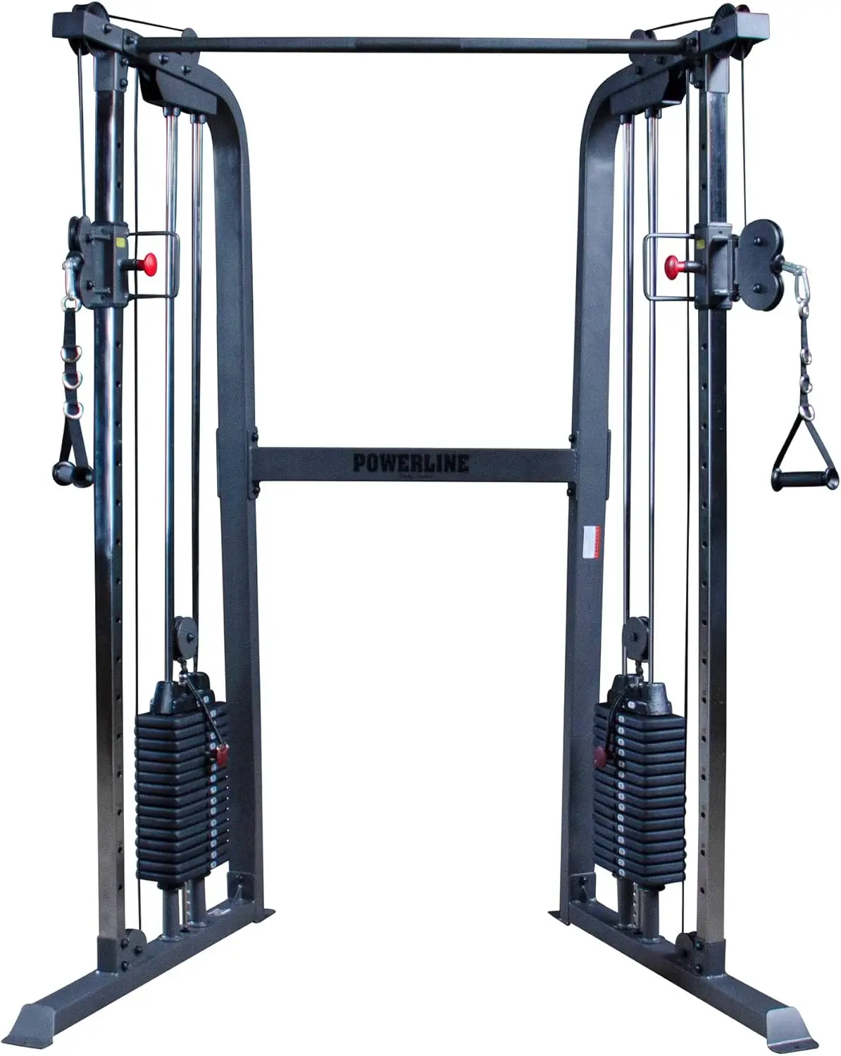 Crossover Exercise Machine for Home & Commercial Gym, Functional Training Center with Dual Weights St