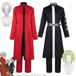 Rindou Haitani Izana Kurokawa Cosplay Anime Costume Wig Man Red Black Uniform Halloween Carnaval Party Clothes