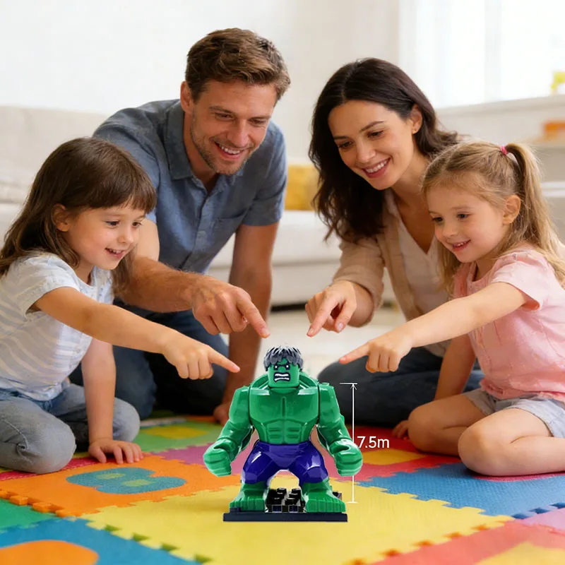Blocs de construction de super-héros Marvel Iron Man, Spider Man, Thanos, Hulk, Venom, jouet créatif, cadeau, modèle de Collection, cadeau pour enfants