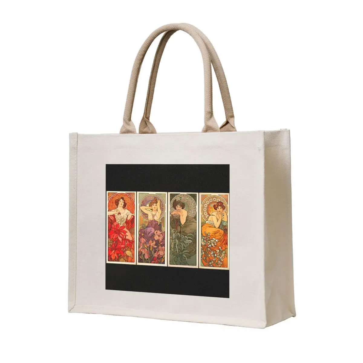 

Alphonse Mucha Precious Stones Art Nouveau Tote Bag Cloth bag Lady bag tote custom