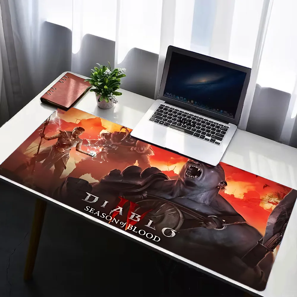 Game D-Diablo 4 Mousepad Mouse Pad Laptop Gaming Accessories Mousepad Large Desk Mat Computer Gamer Keyboard Rug Carpet