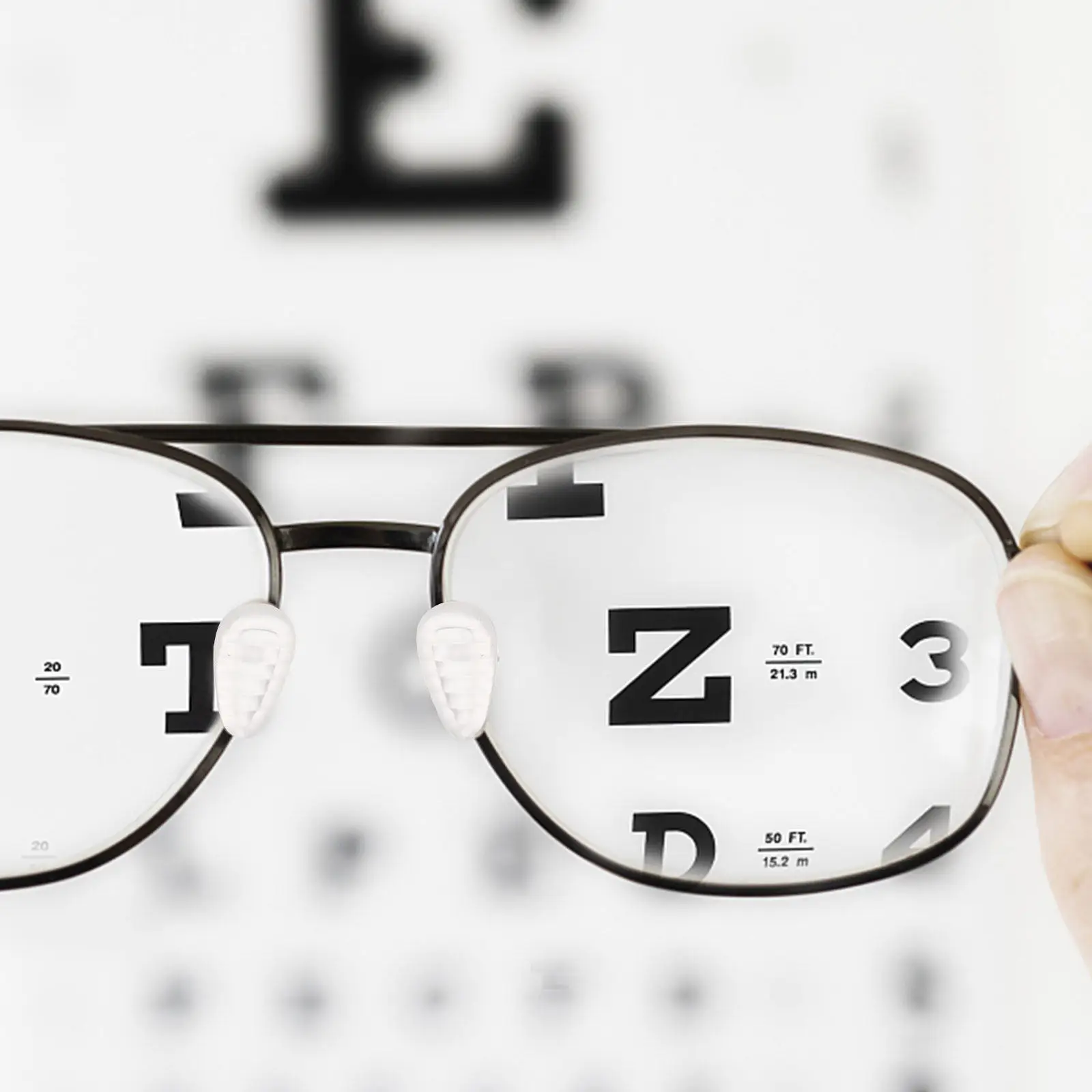 

Набор силиконовых накладок для носа для очков: противоскользящие, комфортные, не вызывающие раздражения, сменные подушечки для носа для очков