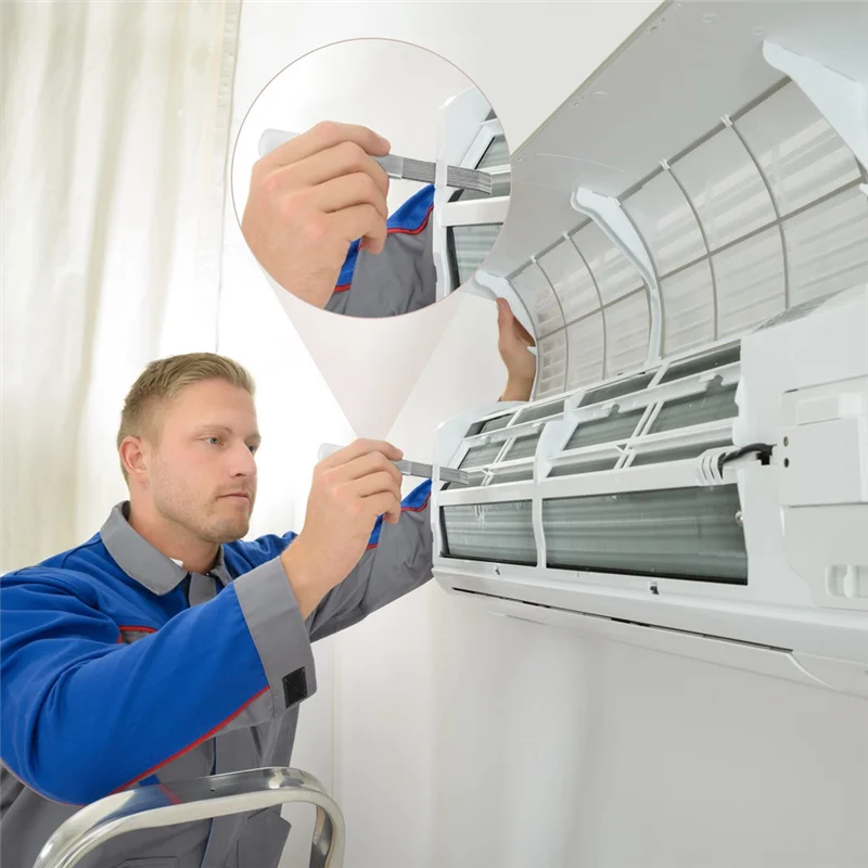 6 PC Air Conditioner Fin ชุดทําความสะอาด,FCR6 Fin หวีคอนเดนเซอร์, air Outlet CLEANER ระเหยหม้อน้ําซ่อมชุดเครื่องมือทําความสะอาด