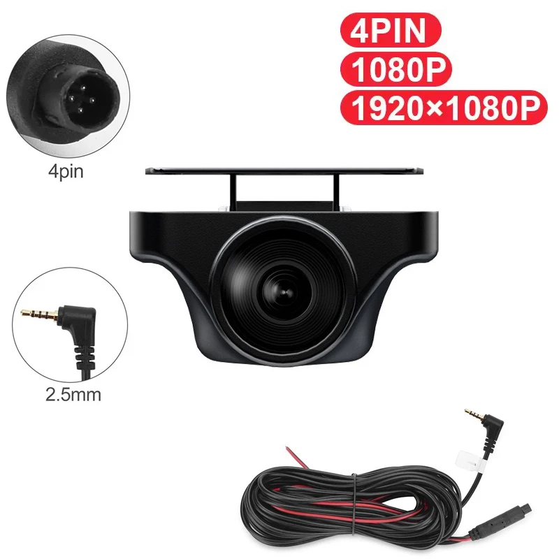 

4 Pin Rear View Camera 1080P HD Night Vision Parking Reverse Camera Waterproof 170 Wide Angle for AZDOME PG17 M63 Lite M300S