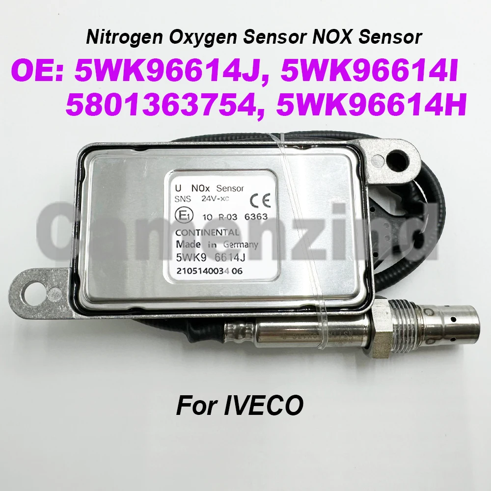 

NEW 5WK96614J 5WK96614I 5WK96614H 5801363754 Nitrogen Oxide Sensor Nox Sensor 24V For IVECO High Quality